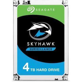   Seagate Belső HDD 3.5" 4TB - ST4000VX016 (7200rpm, 64 MB puffer, SATA3 - Skyhawk (biztonságtechnikai rögzítőkbe))
