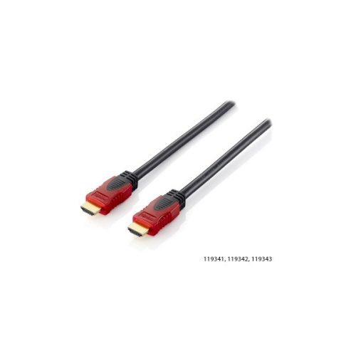 Equip Kábel - 119341 (HDMI2.0 kábel, 4K/60Hz, apa/apa, aranyozott, 1m)