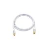 Equip Kábel - 128355 (USB-C 3.2 Gen2 to USB-C, apa/apa, PD:100W, fehér, 0,5m)