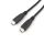 Equip Átalakító Kábel - 128888 (USB-C2.0 to USB-C, apa/apa, fekete, 3m)