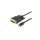 Equip Átalakító Kábel - 133468 (USB-C -> DVI-D Dual-Link kábel, apa/apa, 1,8m)
