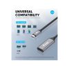 Equip Átalakító - 133491 (USB-C to HDMI2.0, 4K/60Hz, szürke)