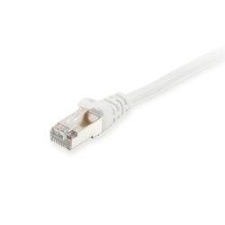 Equip Kábel - 606005 (S/FTP patch kábel, CAT6A, LSOH, PoE/PoE+ támogatás, fehér, 3m)