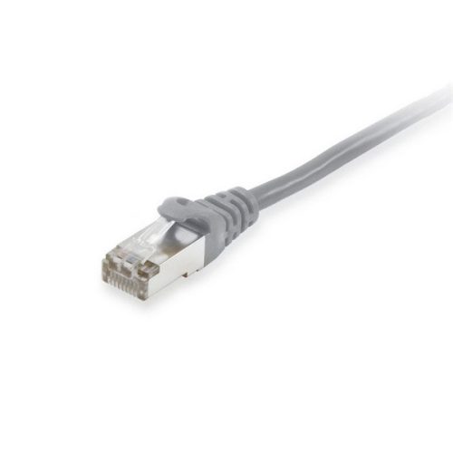 Equip Kábel - 606701 (S/FTP patch kábel, CAT6A, LSOH, PoE/PoE+ támogatás, szürke, 0,25m)