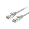 Equip Kábel - 606702 (S/FTP patch kábel, CAT6A, LSOH, PoE/PoE+ támogatás, szürke, 0,5m)
