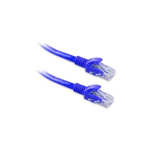 S-link Kábel - SL-CAT601BL (UTP patch kábel, CAT6, kék, 1m)