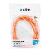 S-link Kábel - SL-CAT603TR (UTP patch kábel, CAT6, narancssárga, 3m)