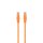 S-link Kábel - SL-CAT602TR (UTP patch kábel, CAT6, narancssárga, 2m)