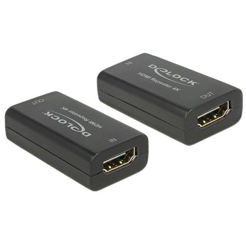 Delock HDMI Ismétlő - 11403 (HDMI-A, Max.:3840x2160, 30m, fekete)