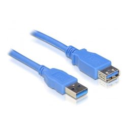 Delock Kábel - 82539 (USB-A 3.0 -> USB-A 3.0 hosszabitó kábel, apa/anya, 2m)