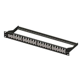   Equip Keystone Patch Panel - 769248 (48 port, 1U, árnyékolatlan, fekete)