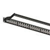 Equip Keystone Patch Panel - 769248 (48 port, 1U, árnyékolatlan, fekete)
