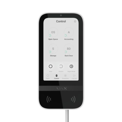 Ajax - KEYPAD-TOUCHSCREEN-FIBRA-WHITE