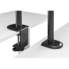 Equip Monitor Asztali konzol - 650159 (13"-27", 4 monitor, dönthető, forgatható, állítható magasság, Max.:4x9kg, fekete)
