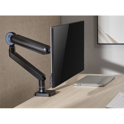 Equip Monitor Asztali konzol - 650184 (17"-35", 1 monitor, dönthető, forgatható, Max.: 10,5kg, fekete)
