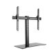 Equip TV/Monitor állvány - 650601 (32"-55" álló, állítható magasság, Max.: 40kg, fekete)