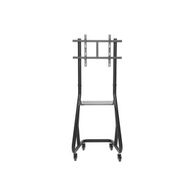   Equip TV állvány - 650608 (37"-80" álló, gurulós, Max.:80kg, fekete)