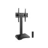 Equip Monitor Asztali állvány - 650610 (32"-65", 1 kijelző, motoros állítható magasság: 718-1068 mm, Max.:50kg, fekete)