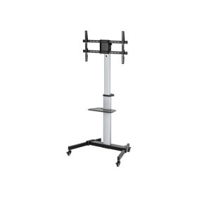   Equip TV állvány - 650630 (37"-86" álló, gurulós, forgatható 90°, dönthető, Max.:50kg, fekete)