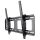 Manhattan TV állvány - Fali , dönthető TV állvány Fekete (max.VESA:600x400)(37"-80"-ig) 80kg teherbírás