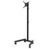 Manhattan gurulós TV állvány -  1db monitor, TV részére, dönthető (max. VESA : 200 x 200)(13" - 50"-ig)