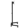 Manhattan gurulós TV állvány -  1db monitor, TV részére, dönthető (max. VESA : 200 x 200)(13" - 50"-ig)