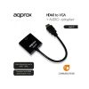 APPROX Átalakító - HDMI to VGA + AUDIO adapter