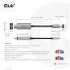 Club 3D Kábel - CAC-1587 (USB-C Gen 2 to HDMI, 4K120HZ 8K60HZ, HDR10+, DSC1.2, 3m, aktív)