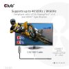 Club 3D Kábel - CAC-1587 (USB-C Gen 2 to HDMI, 4K120HZ 8K60HZ, HDR10+, DSC1.2, 3m, aktív)