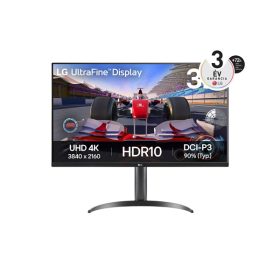   LG Monitor 32" - 32UR550K-B (VA; 16:9; 4K 3840x2160; 4ms; 250cd; 60Hz; HDMIx2; DP;  Spkr, Pivot)