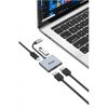 Equip Notebook Dokkoló - 133484 (Bemenet: USB-C, Kimenet: USB-C PD:100W/2x HDMI/VGA/USB3.0)