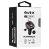 S-Link FM Transmitter - SL-BT306  (5V/3.1A, Bluetooth, 2db USB,Micro SD, RGB)