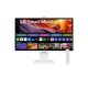 LG Monitor 32" - 32U850SA-W Smart (IPS; 16:9; 3840x2160; 5ms; 400cd; 60Hz; HDMIx2; HDR; USB-C; BT; WiFi; Airplay2; Spkr)