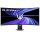LG Monitor 52" Gamer - 52G930B-B (Ívelt; VA; 21:9; 5120x2160; 240Hz, 1ms; 400cd; HDMIx2; DP; Mag.áll., Hangsz; Delta E<2