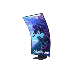   Samsung Monitor 55" - S55CG970NU (VA, 3840x2160, 16:9, UHD, 165HZ, 600cd/m2, 1ms, Pivot, Smart, Ívelt)