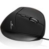 Bluestork Egér - M-W-ERGO (Ergonomic, 2.4G, 7200 DPI, optikai, fekete)