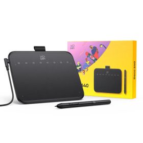   XP-PEN Grafikus tábla - Deco 640 (16x9", 5080 LPI, PS 16k, 220 RPS, 8 gomb, USB-C)