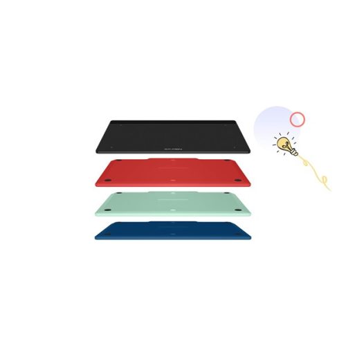 XP-PEN Grafikus tábla - DECO FUN S_BK (6,3"x4", 5080 LPI, PS 8192, 220 RPS, USB-C) fekete