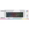 Everest Gamer Billentyűzet - KB-188 Borealis Rainbow (Numpad, USB, fekete, magyar, RGB LED)