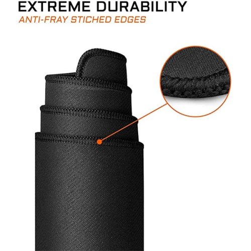 The G-Lab Egérpad - PAD BARIUM XXL (900x400x2mm, vízálló, fekete)