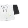 The G-Lab Egérpad - PAD SELENIUM-W (900x400x4mm, vízálló, fehér)