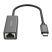 Orico kábel átalakító - XC-R45-V1-BK/25/ (USB-C to RJ-45, Gigabit, fekete)