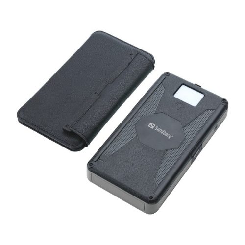 Sandberg Akkubank - Solar 6-Panel Powerbank 20000 (napelemes; kültéri; IPX4 cseppálló; LED lámpa; 2xUSB-A+USB-C)