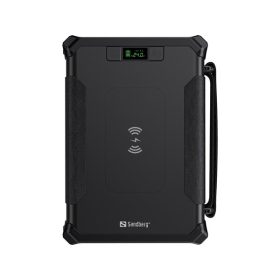   Sandberg Akkubank - Survivor Powerbank 8in1 96000 (IPX4,Bemenet: DC, Kimenet: DC+2xUSB-A QC+1xUSB-C+2x szivargyujtó, Qi)