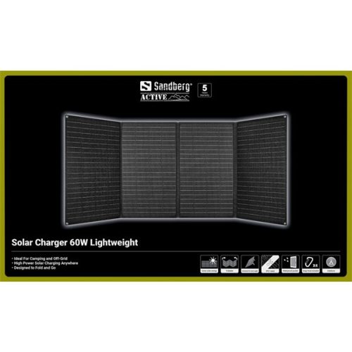 Sandberg Napelem - Solar Charger 60W Lightweight