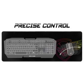   Spirit of Gamer Egérpad - Darkskull Mouse Pad - Ultra King Size (800 x 300 x 5mm; varrott szélek; fekete)