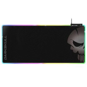   Spirit of Gamer Egérpad - Darkskull RGB - XXXL (RGB háttérvilágítás, USB Hub, 900 x 400 x 4mm; fekete)
