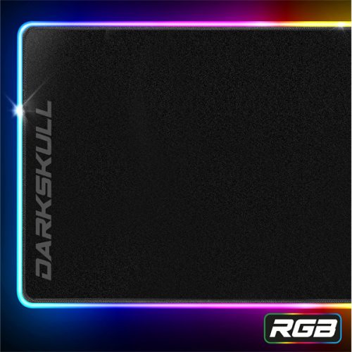 Spirit of Gamer Egérpad - Darkskull RGB - XXXL (RGB háttérvilágítás, USB Hub, 900 x 400 x 4mm; fekete)