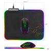 Spirit of Gamer Egérpad - RGB Medium (RGB háttérvilágítás, 350 x 255 x 3mm; fekete)