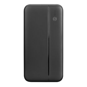   S-Link Powerbank - IP-G10N 10000mAh (2xUSB, Micro usb, Type-C, LED, fekete)